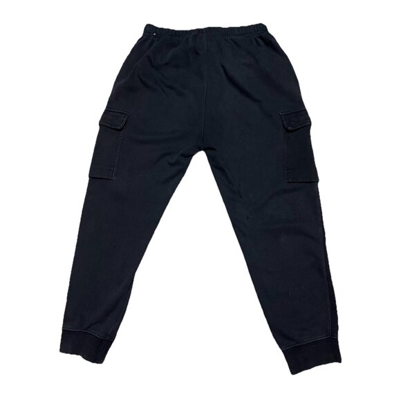 Nike Sweatpants Joggers Black Size Youth Medium Side Pockets - Picture 2 of 5